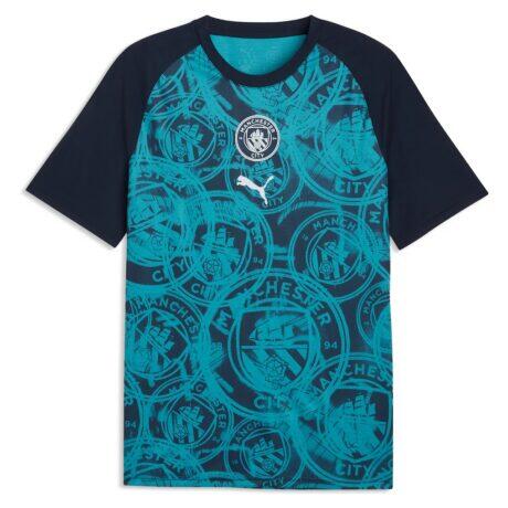 Manchester City Puma 2026/27 Pre-Match Top - Navy - Alt1