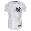 Aaron Judge New York Yankees Nike Youth Home Limited Player Jersey - White - Side View