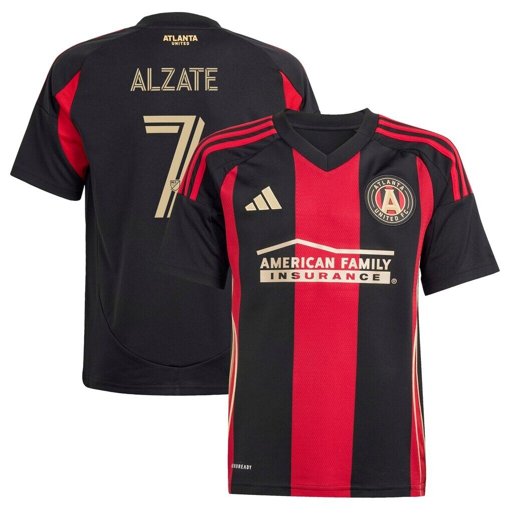 Steven Alzate Atlanta United FC adidas Youth The Connector Replica Jersey