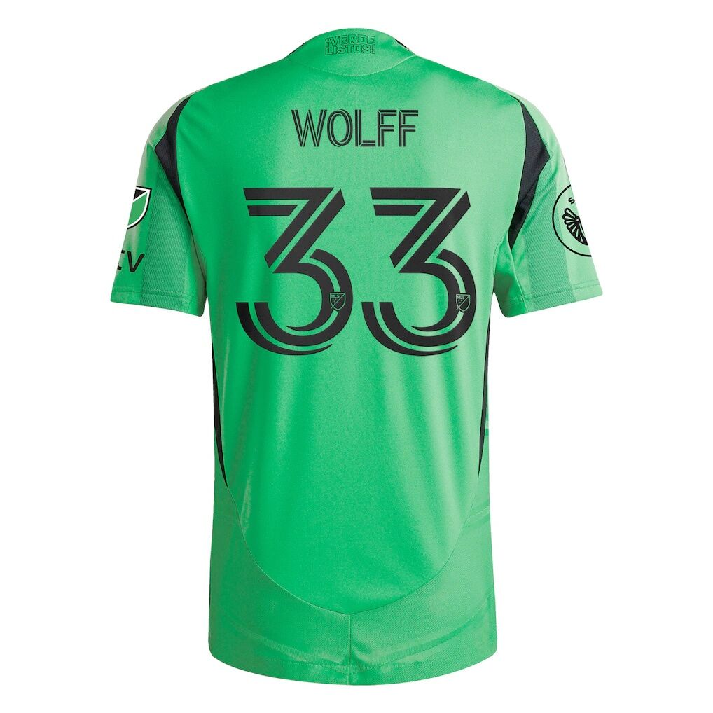 Owen Wolff Austin FC adidas 2025 The Heartbeat On-Field Authentic Jersey