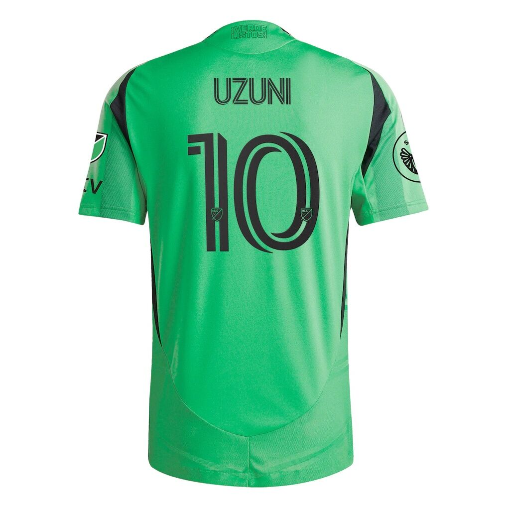 Myrto Uzuni Austin FC adidas 2025 The Heartbeat On-Field Authentic Jersey