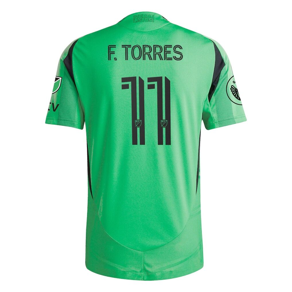 Facundo Torres Austin FC adidas 2025 The Heartbeat On-Field Authentic Jersey