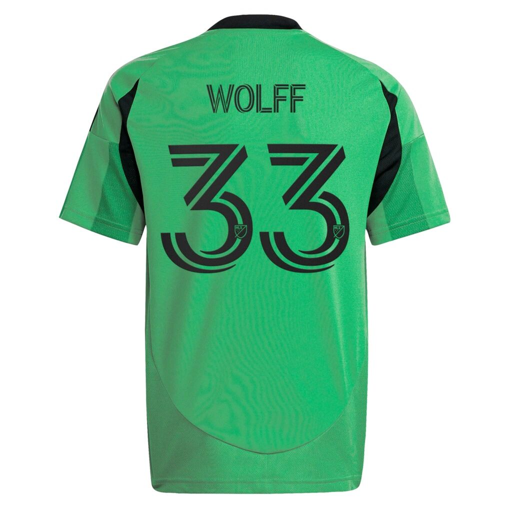 Owen Wolff Austin FC adidas Youth 2025 The Heartbeat Kit Replica Jersey