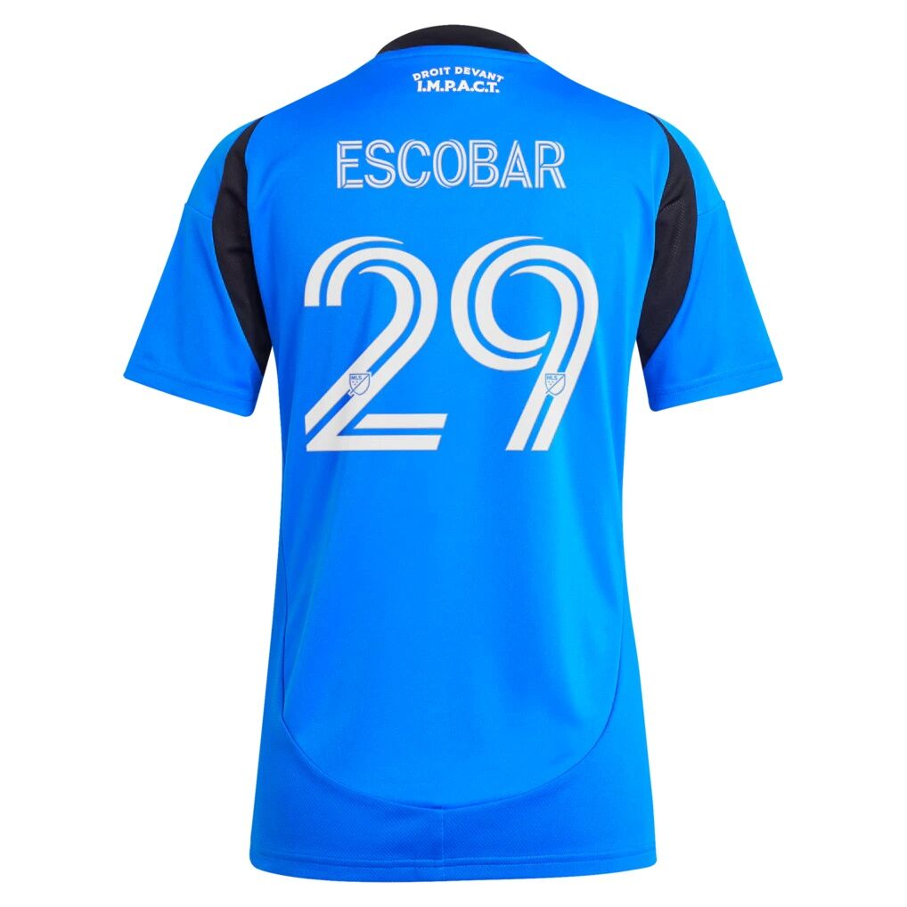 Franco Escobar CF Montreal adidas Women's 2025 Montréal Original Replica Jersey