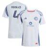 Mbekezeli Mbokazi Chicago Fire adidas Women's 2025 The Municipal Kit Replica Jersey - - Front View