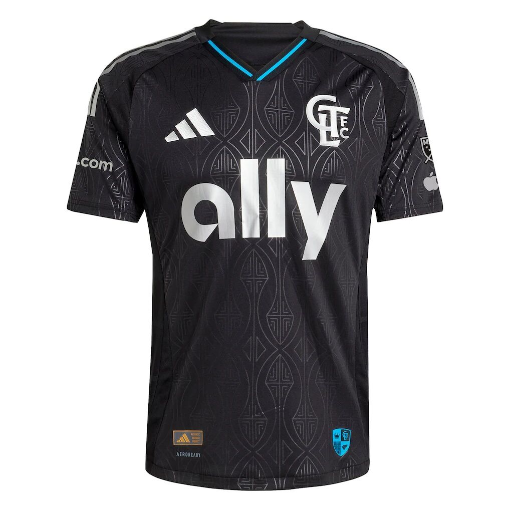 Kerwin Vargas Charlotte FC adidas 2025 Fortress Kit On-Field Authentic Jersey
