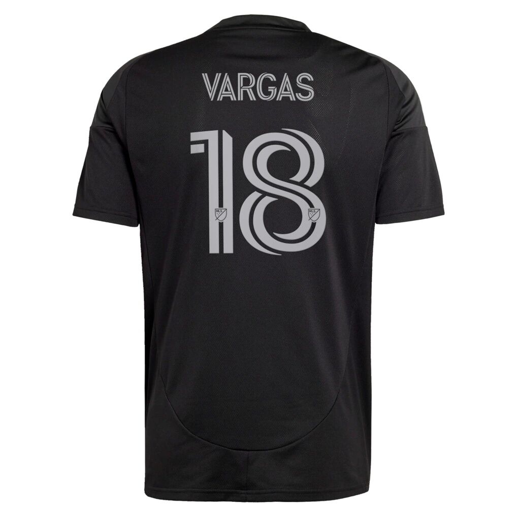 Kerwin Vargas Charlotte FC adidas 2025 Fortress Kit Replica Jersey