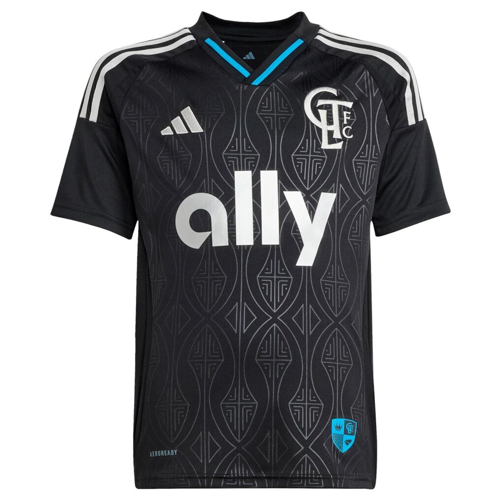Pep Biel Charlotte FC adidas Youth 2025 Fortress Kit Replica Jersey