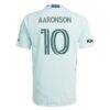 Paxten Aaronson Colorado Rapids adidas 2025 Headwaters On-Field Authentic Jersey - Green - Detail View