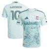 Paxten Aaronson Colorado Rapids adidas 2025 Headwaters On-Field Authentic Jersey - Green - Front View