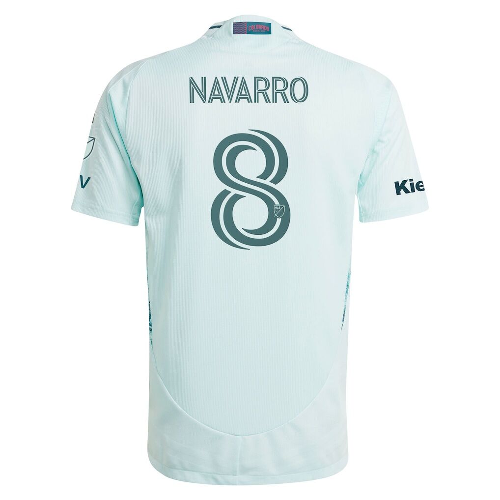 Rafael Navarro Colorado Rapids adidas 2025 Headwaters On-Field Authentic Jersey