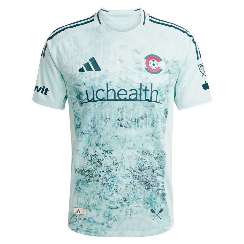 Rafael Navarro Colorado Rapids adidas 2025 Headwaters On-Field Authentic Jersey