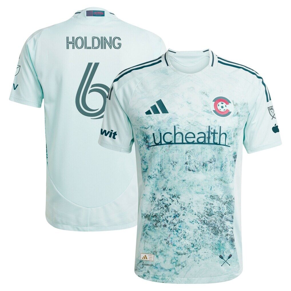 Rob Holding Colorado Rapids adidas 2025 Headwaters On-Field Authentic Jersey
