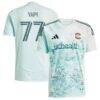 Darren Yapi Colorado Rapids adidas 2025 Headwaters Replica Jersey - Green - Front View
