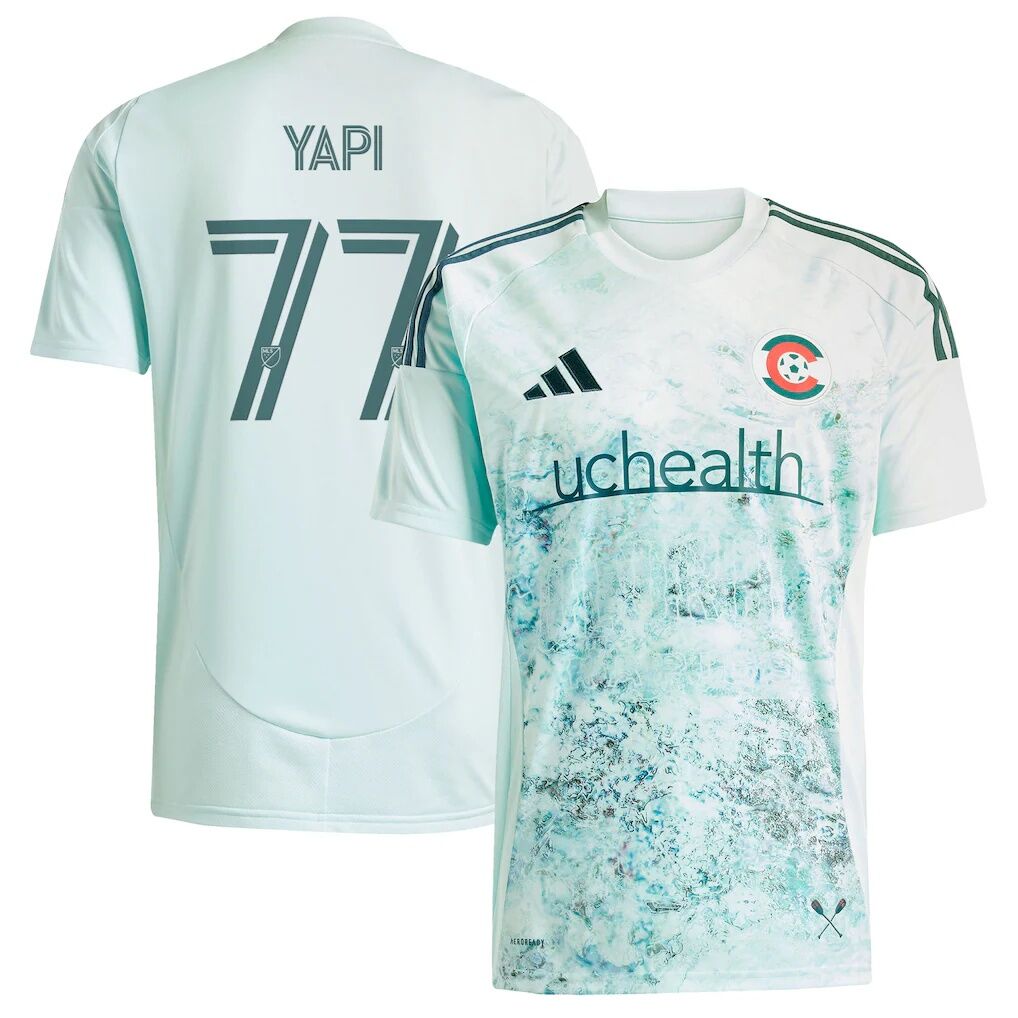 Darren Yapi Colorado Rapids adidas 2025 Headwaters Replica Jersey