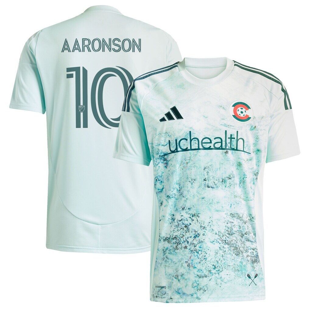 Paxten Aaronson Colorado Rapids adidas 2025 Headwaters Replica Jersey