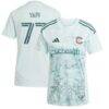 Darren Yapi Colorado Rapids adidas Women's 2025 Headwaters Replica Jersey - Green - Front View