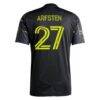 Maximilian Arfsten Columbus Crew adidas 2025 The Goosebumps Kit Replica Jersey - Black - Detail View