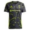 Maximilian Arfsten Columbus Crew adidas 2025 The Goosebumps Kit Replica Jersey - Black - Side View