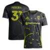 Steven Moreira Columbus Crew adidas 2025 The Goosebumps Kit Replica Jersey - Black - Front View