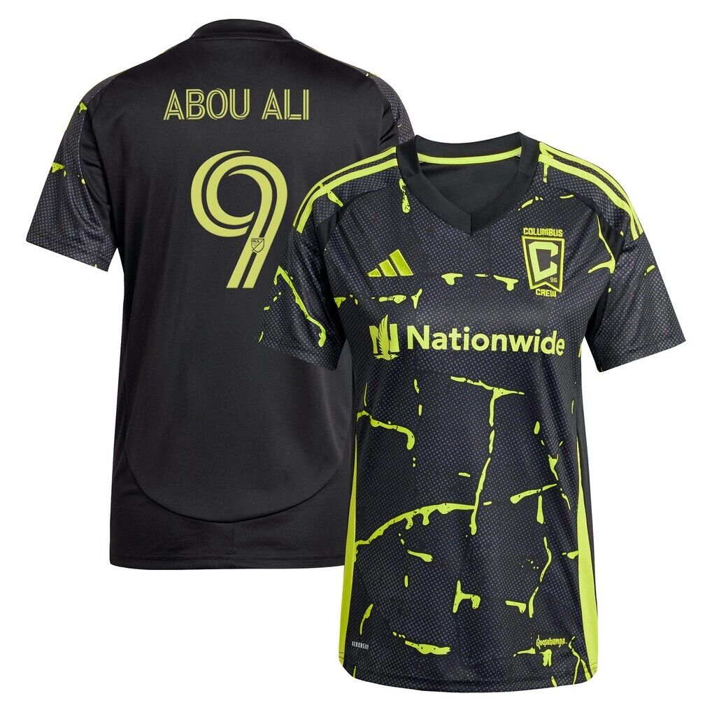 Wessam Abou Ali Columbus Crew adidas Women's 2025 The Goosebumps Kit Replica Jersey