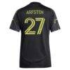 Maximilian Arfsten Columbus Crew adidas Women's 2025 The Goosebumps Kit Replica Jersey - Black - Detail View