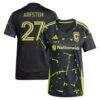 Maximilian Arfsten Columbus Crew adidas Women's 2025 The Goosebumps Kit Replica Jersey - Black - Front View