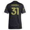 Steven Moreira Columbus Crew adidas Women's 2025 The Goosebumps Kit Replica Jersey - Black - Detail View