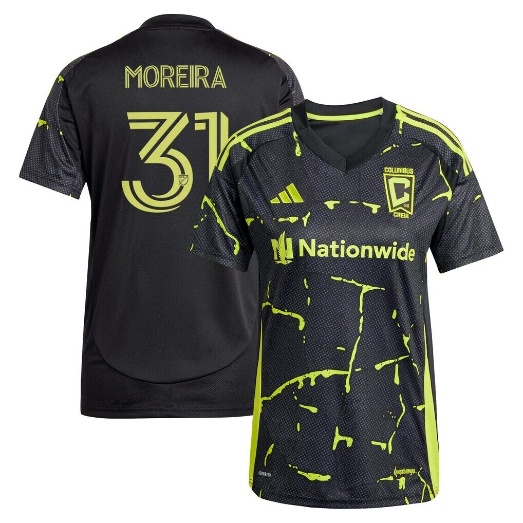 Steven Moreira Columbus Crew adidas Women's 2025 The Goosebumps Kit Replica Jersey