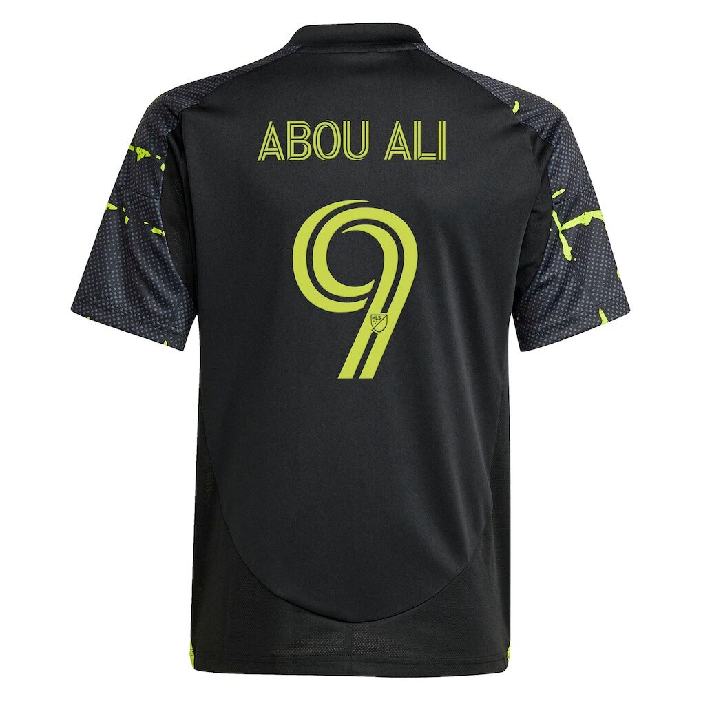 Wessam Abou Ali Columbus Crew adidas Youth 2025 The Goosebumps Kit Replica Jersey