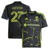 Maximilian Arfsten Columbus Crew adidas Youth 2025 The Goosebumps Kit Replica Jersey - Black - Front View