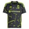 Steven Moreira Columbus Crew adidas Youth 2025 The Goosebumps Kit Replica Jersey - Black - Side View