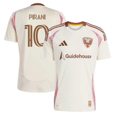 Gabriel Pirani D.C. United adidas 2025 The Soul Kit Replica Jersey - - Front View