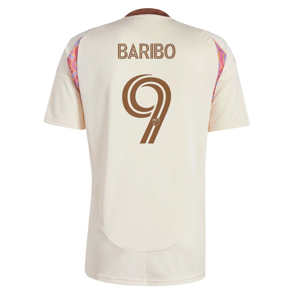 Tai Baribo D.C. United adidas 2025 The Soul Kit Replica Jersey - Natural