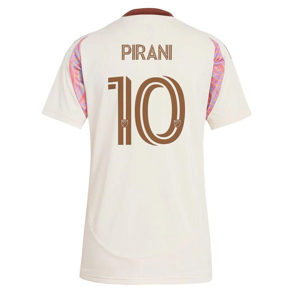 Gabriel Pirani D.C. United adidas Women's 2025 The Soul Kit Replica Jersey - Natural
