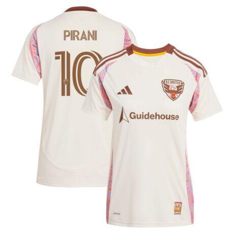 Gabriel Pirani D.C. United adidas Women's 2025 The Soul Kit Replica Jersey - - Front View