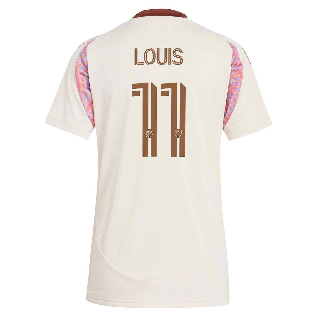 Louis Munteanu D.C. United adidas Women's 2025 The Soul Kit Replica Jersey - Natural