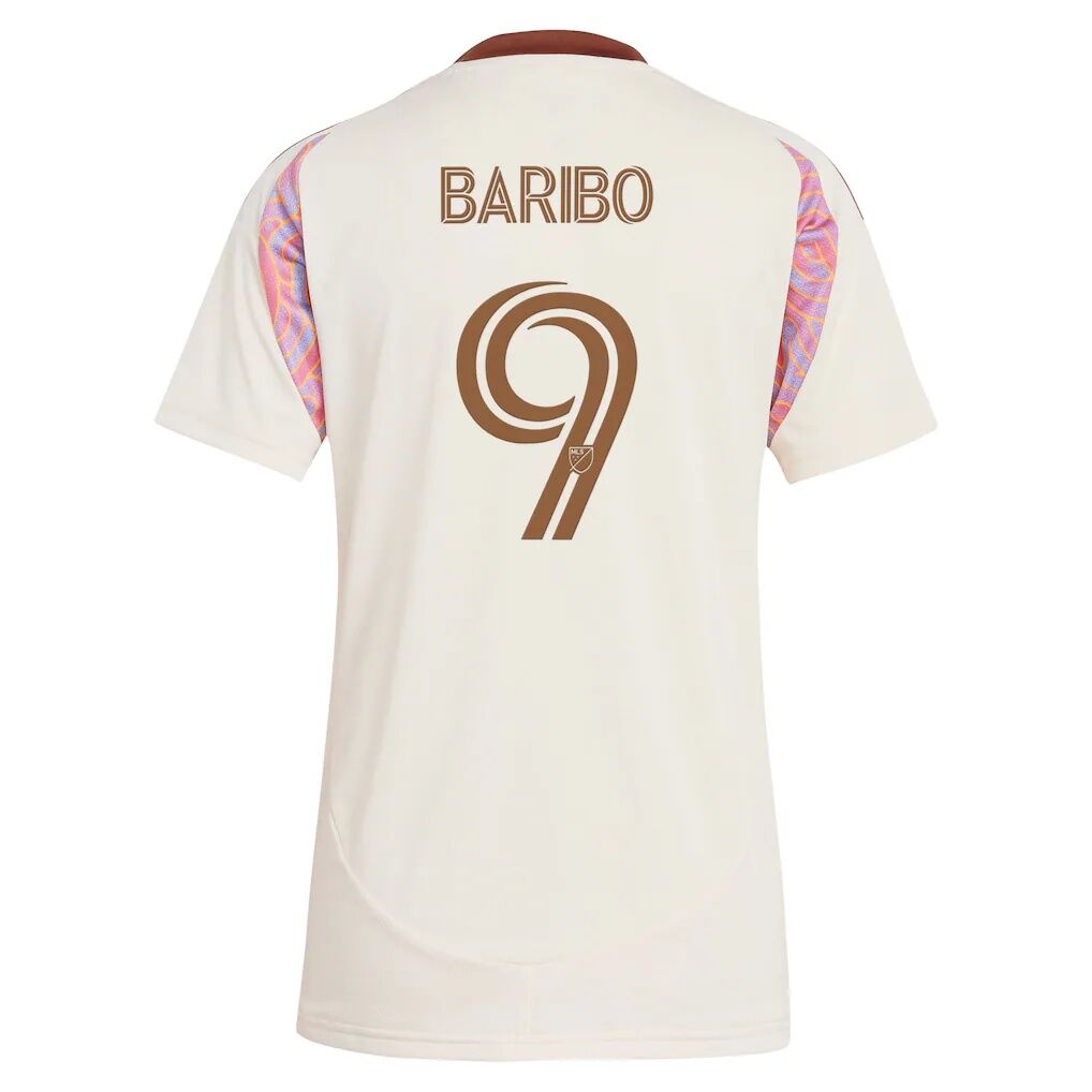 Tai Baribo D.C. United adidas Women's 2025 The Soul Kit Replica Jersey - Natural