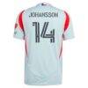 Herman Johansson FC Dallas adidas 2025 The Inferno Kit On-Field Authentic Jersey - - Detail View
