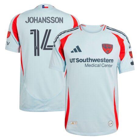 Herman Johansson FC Dallas adidas 2025 The Inferno Kit On-Field Authentic Jersey - - Front View