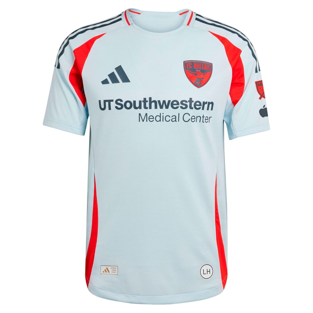 Herman Johansson FC Dallas adidas 2025 The Inferno Kit On-Field Authentic Jersey - Light Blue