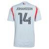 Herman Johansson FC Dallas adidas 2025 The Inferno Kit Replica Jersey - - Detail View
