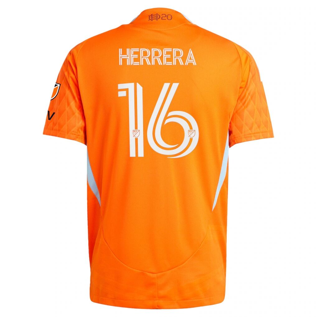 Héctor Herrera Houston Dynamo FC adidas 2025 Season 20 On-Field Authentic Jersey