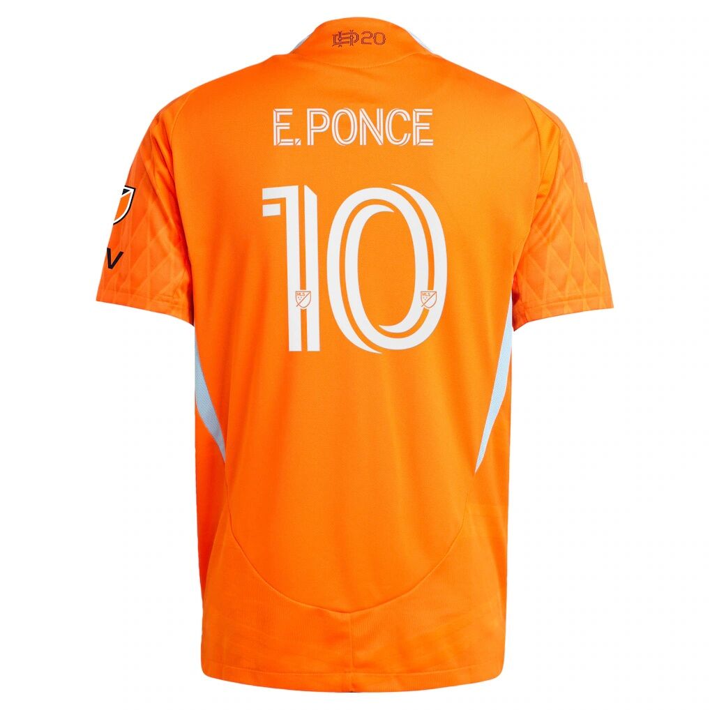 Ezequiel Ponce Houston Dynamo FC adidas 2025 Season 20 On-Field Authentic Jersey