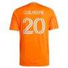 Guilherme Augusto Vieira dos Santos Houston Dynamo FC adidas 2025 Season 20 Replica Jersey - Orange - Detail View