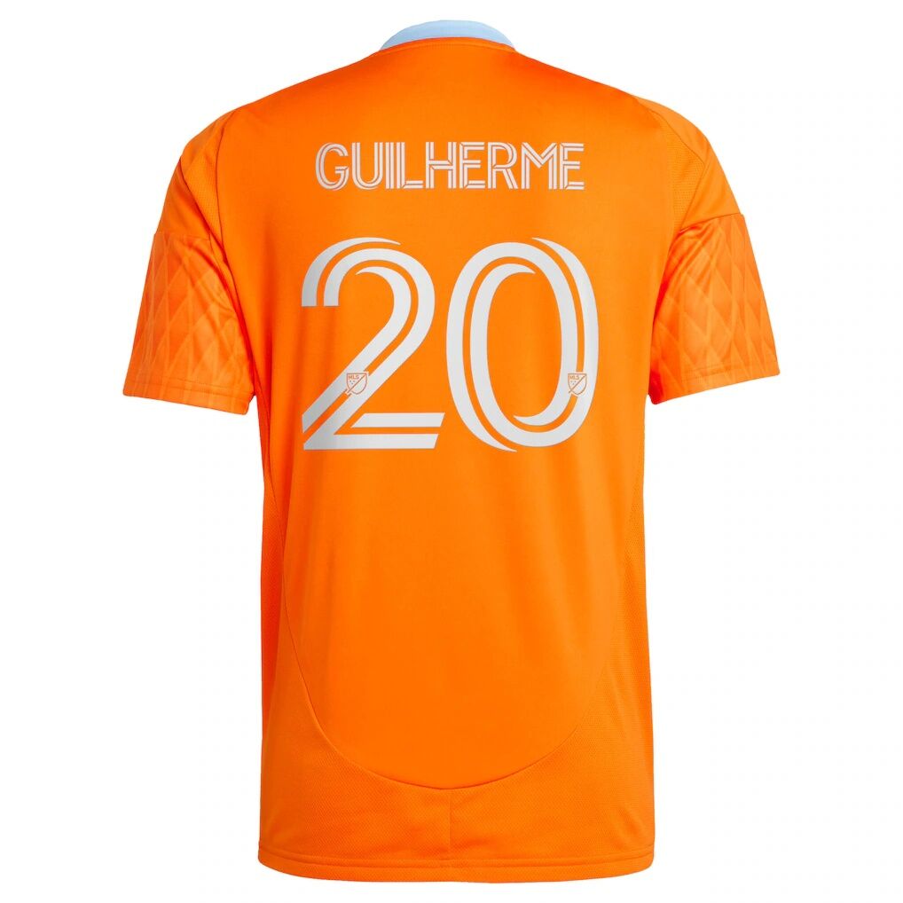 Guilherme Augusto Vieira dos Santos Houston Dynamo FC adidas 2025 Season 20 Replica Jersey