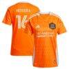 Héctor Herrera Houston Dynamo FC adidas Women's 2025 Season 20 Replica Jersey - Orange - Front View