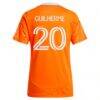 Guilherme Augusto Vieira dos Santos Houston Dynamo FC adidas Women's 2025 Season 20 Replica Jersey - Orange - Detail View