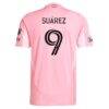 Luis Suárez Inter Miami CF adidas 2025 On-Field Authentic Jersey - Pink - Detail View