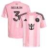 Sergio Reguilón Inter Miami CF adidas Youth 2025 Euforia Replica Jersey - Pink - Front View